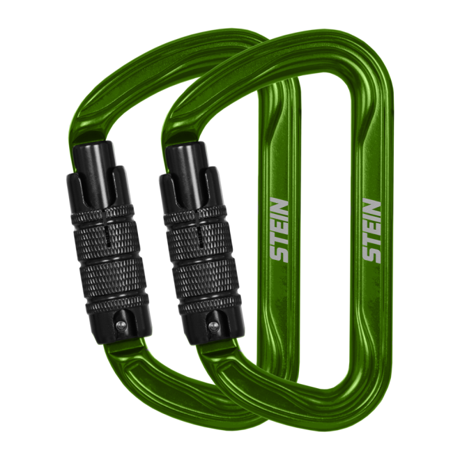 SECURA D Shape Aluminium Gold Twin Pack