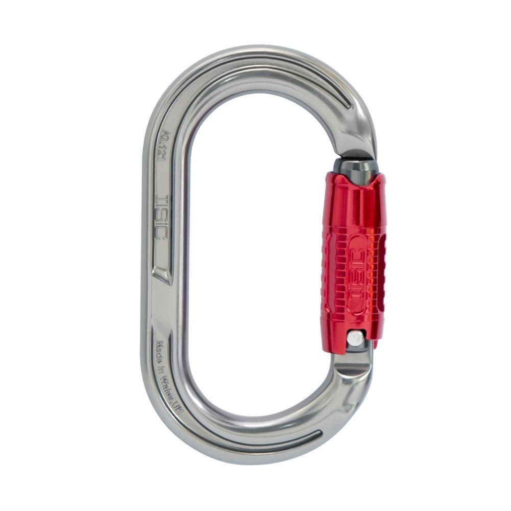 Oval Supersafe Aluminium w/ Screw Pin 25kN