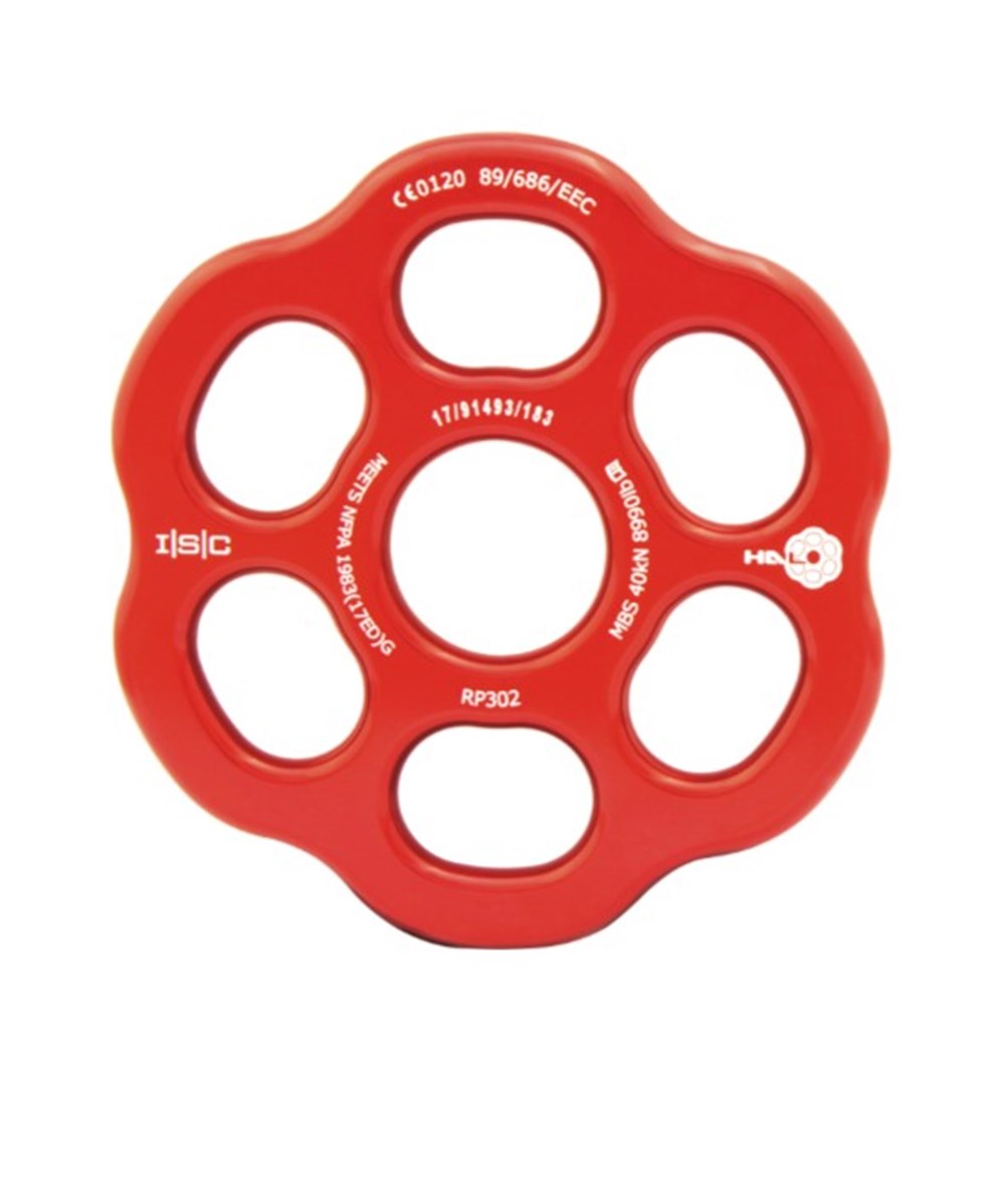 HALO Rigging Plate Small 40kN Red