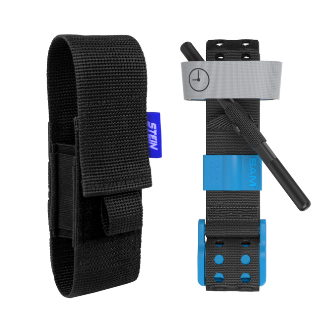 SAM XT600 Tourniquet Blue w Vault Holster