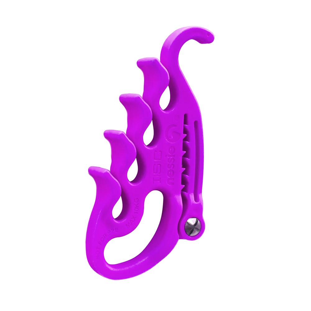 Nessie Lanyard Clip Grey