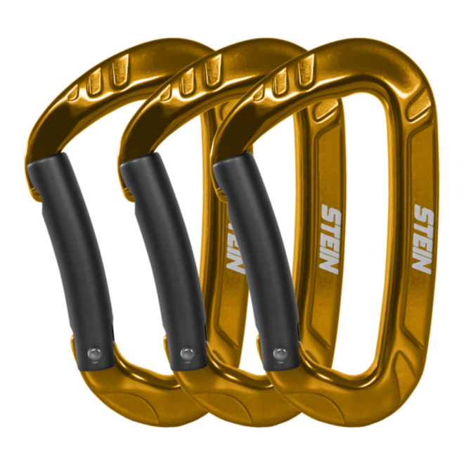 CONNEXT Tool Karabiner 3pk Gold