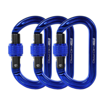 Mini Tool Clip Pro Screwlock 3pk Blue