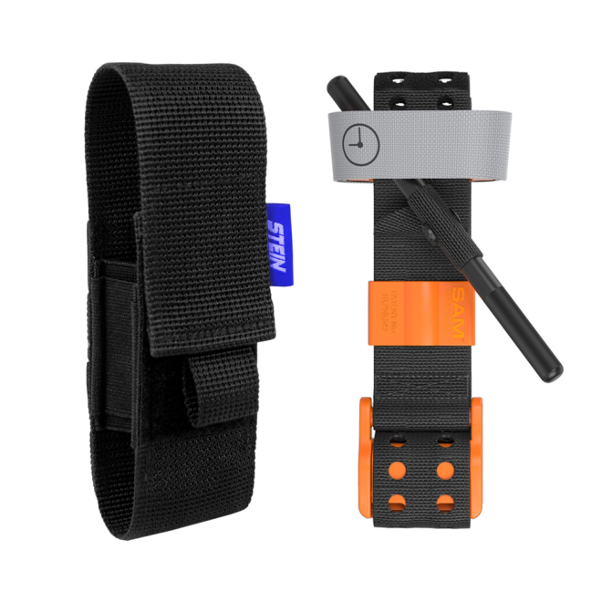 SAM XT600 Tourniquet Orange w Vault Holster