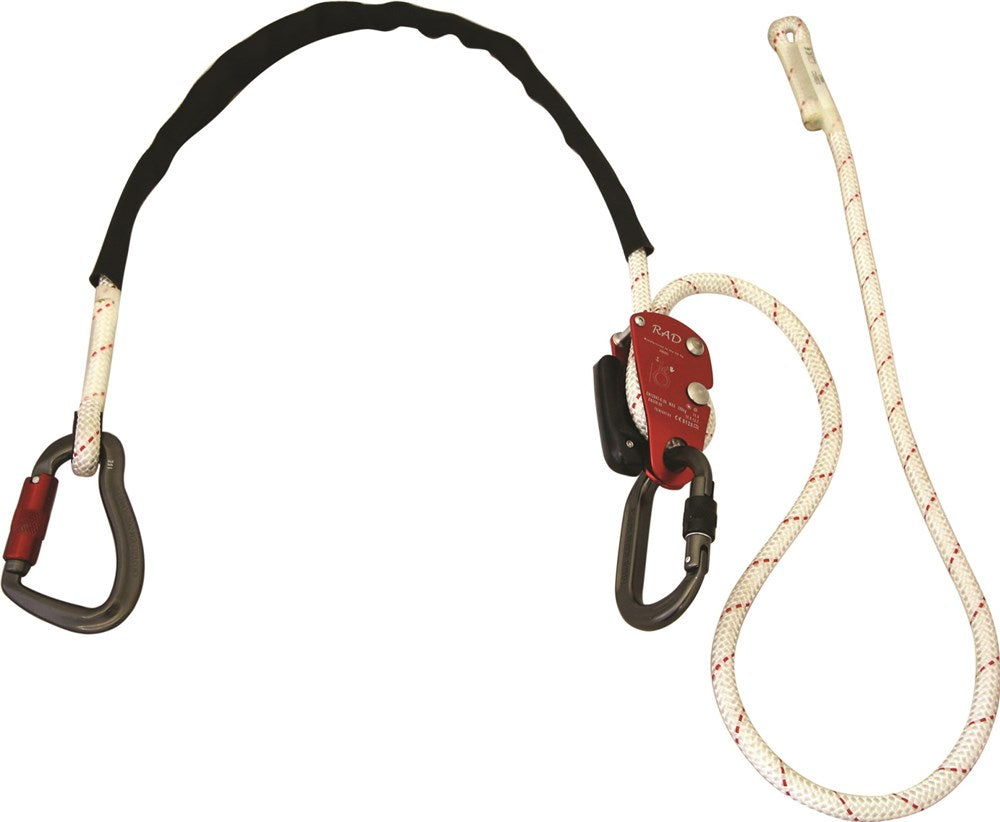 RAD Work Positioning Lanyard 5m Triple Action Snaphook